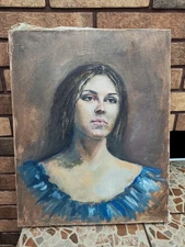 Oil painting "Portrait of a girl" - handmade.