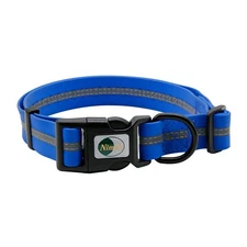 Dog Collar Waterproof Pet Collars Anti-Odor Durable Adjustable PVC & Polyeste...
