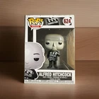 Funko POP! Alfred Hitchcock #624 Movies Directors Black and White Vaulted (Read)