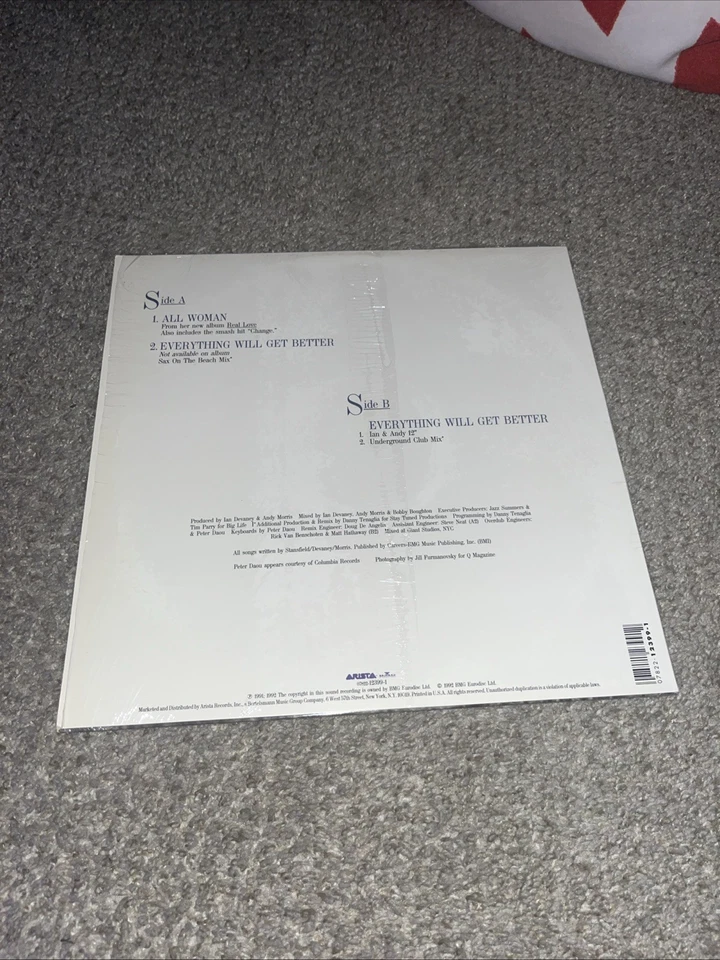 Lisa Stansfield Real Love CD 1991 'Change' "A Little More Love" "All Woman" - Image 2 of 3