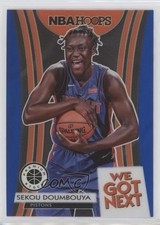 2019-20 Panini NBA Hoops Premium Stock We Got Next Blue Sekou Doumbouya #10 5l1