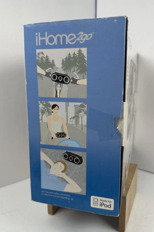 iHome 2go Portable Speaker System for iPod - Model iH19B, New in Open Box! - Image 3 of 4