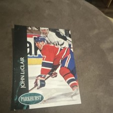Parkhurst 1992-93 John LeClair Montreal Canadiens Ice Hockey NHL #326