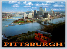 Vintage Postcard Pittsburgh Duquesne Incline Pennsylvania