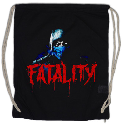 VINTAGE SUB-ZERO FATALITY Turnbeutel Scorpion MK Raiden Mortal Kombat
