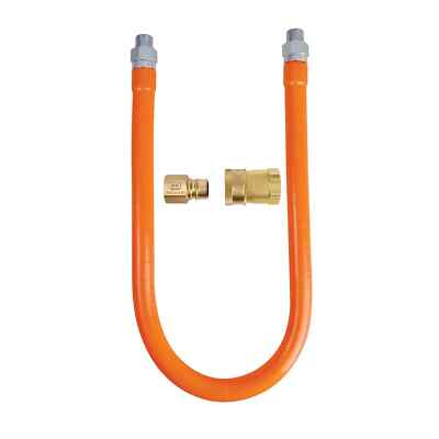 BK Resources 60'' Gas Hose Quick Disconnect Connection Kit - 1/2'' ID