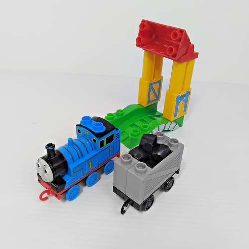 Mega Bloks Thomas & Friends Thomas Load n Go Coal Cart with Four Coal - Picture 5 of 17