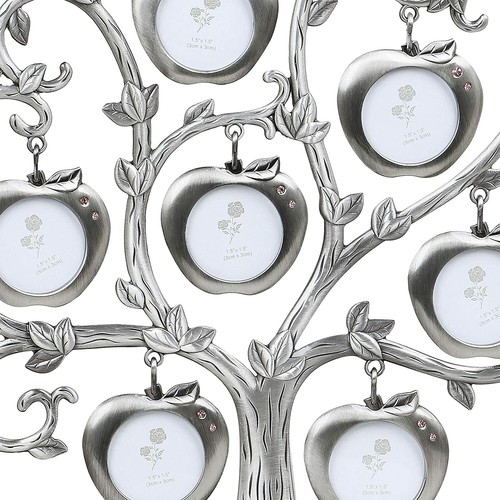 TRIXES Family Tree Photo Frame NEW Multi Picture Frame Apple Tree Picture Frame - Picture 3 of 8