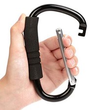2-Pack Stroller Hooks Black for Diaper Bags P...