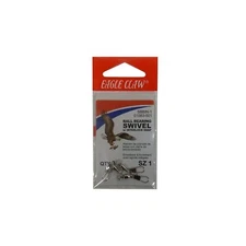 Eagle Claw Ball Bearing Swivel with Interlock Snap, Size 1