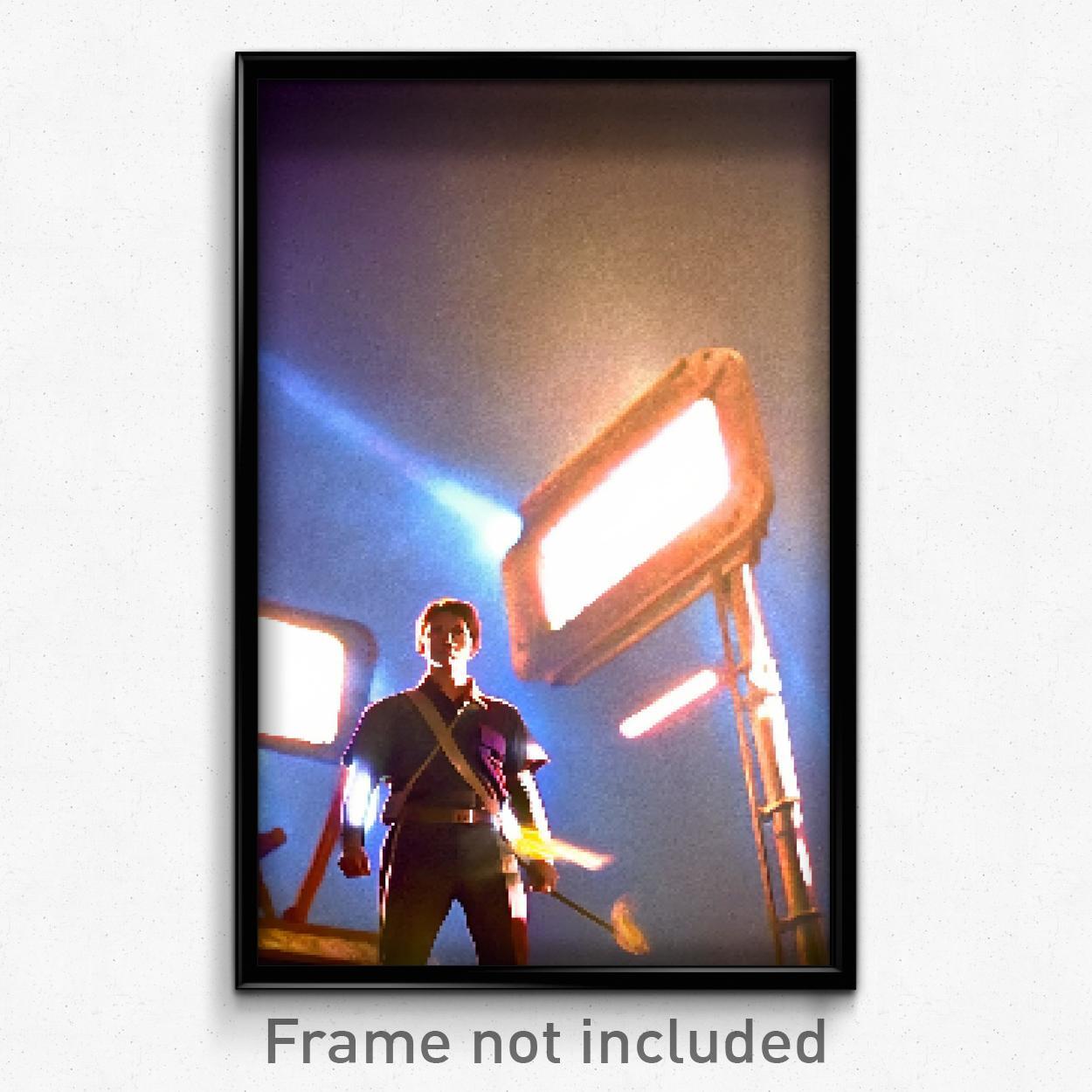 8 Bit Psychedelic Pixel Art Poster - Rich Roost Trippy Video Game Print