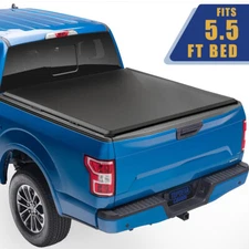 5.5FT Soft Roll-Up for 2015-2025 F150 Tonneau Cover Truck Bed Cover 67.1"
