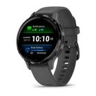 Garmin Venu 3S Stainless Steel Slate Gray Case and Silicone Band 010-02785-00