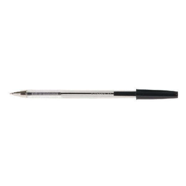 Q-Connect Ballpoint Pen Medium Black Pack of 20 KF34042 KF34042 - Image 3