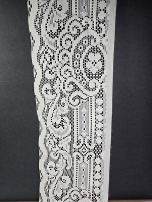 6.5 Inch Wide Bulk Lace Roll, MANY yards, Weights 2.5lbs, 10in Roll, 31in Around