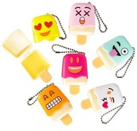 1 Dozen Of Emoji Face Emoticon Ice Pop Lip Gloss Keychain Birthday Party Favo... on sale 1 Dozen Of Emoji Face Emoticon Ice Pop Lip Gloss Keychain Birthday Party Favo... on sale