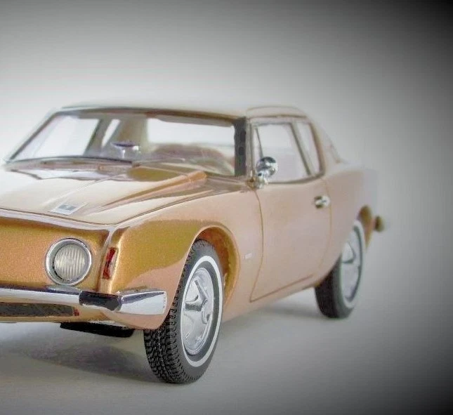 Coche Clásico Avanti Custom Built Metal Model Concept 1 Hot Rod Race Promo 18 12 Foto 3 de 4