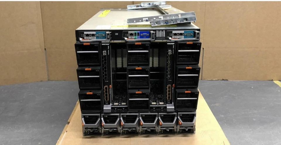 Dell PowerEdge M1000e 16x M630 32 x E5-2650v4 384-Cores 1TB RAM Blade Solution - Image 2 of 2