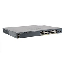 Cisco WS-C2960X-24PD-L, 1 Year Warranty and F...