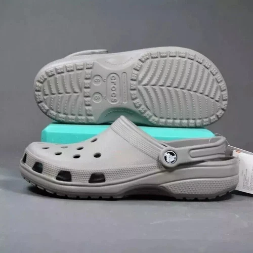 Sandalias clásicas de cocodrilo talla Reino Unido para adultos zuecos ligeros zapatos sin cordones de playa pantuflas - Imagen 40 de 43