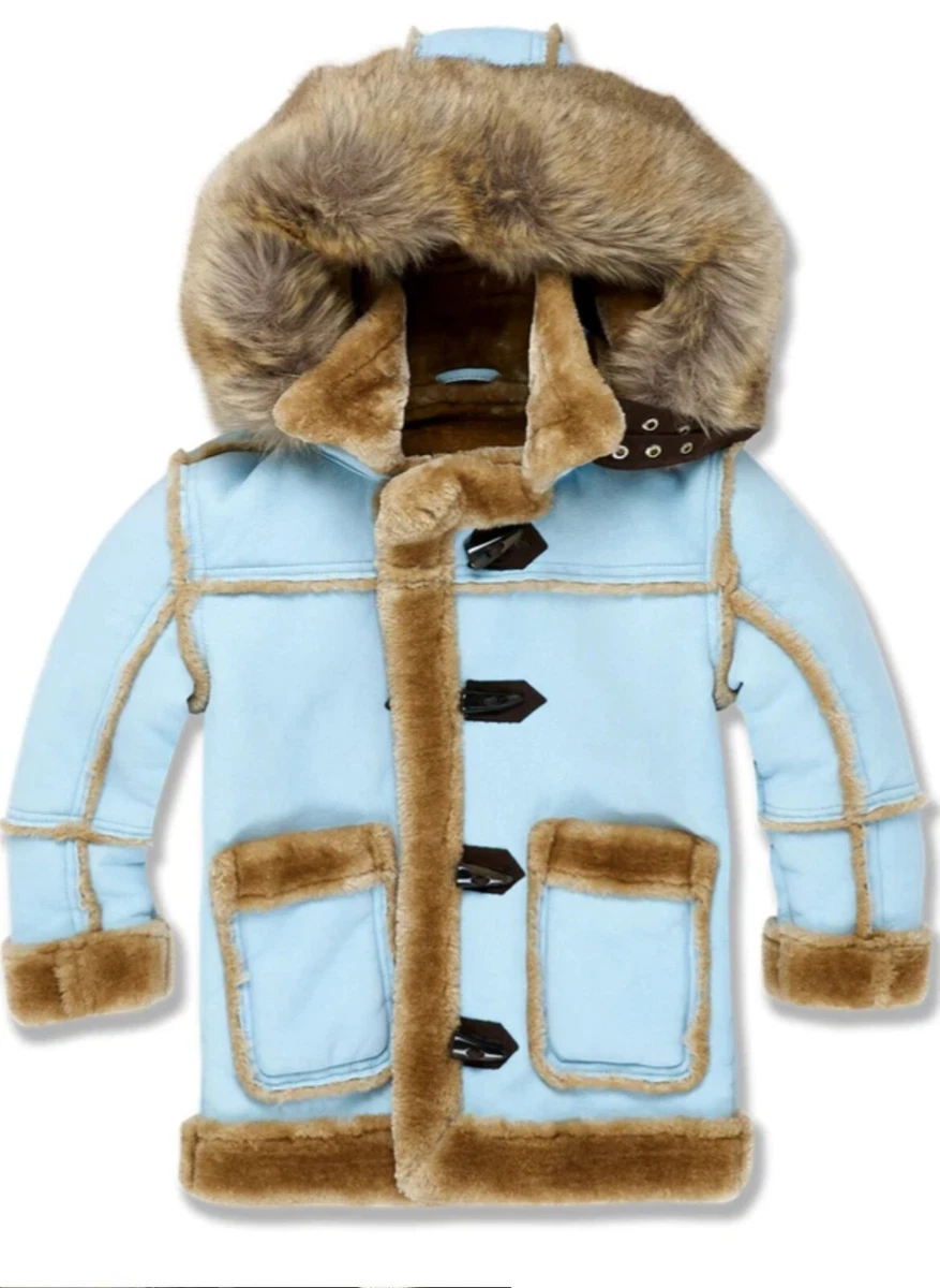 Kids Jordan Craig Denali Shearling Jacket SKY New