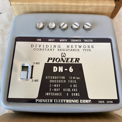 Vintage Audio Pioneer DN-6 Dividing Network Constant Resistance