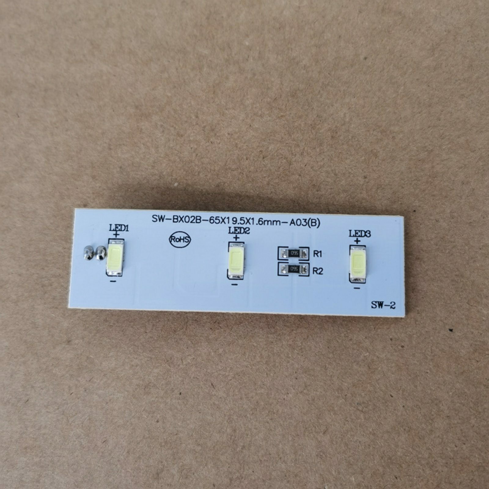 12V Hoover/Candy/Electrolux Fridge Freezer Led Light Assembly SW-BX02B/49031078