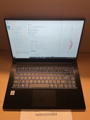 MSI Modern 15 A10M-455 15.6” Intel Core i5-10210U 1.6GHz, 8GB RAM