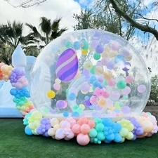 10ft Inflatable Bubble House Transparent Dome Tent Bubble Tent For Outdoor Party