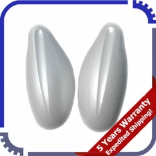 MIRROR CAP COVER For 02-06 NISSAN ALTIMA QX3 Pearl White PAIR SET PM09 B718 B719