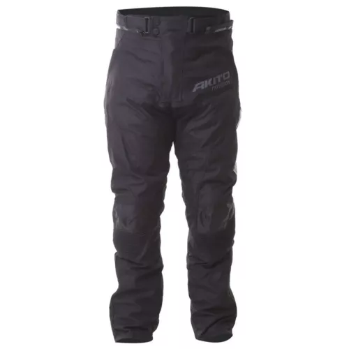 Akito Typhoon Textile Motorcycle Pants Black