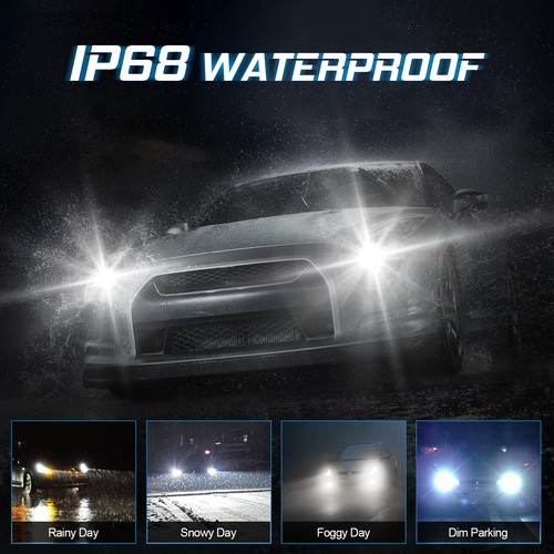 Bombillas de faros LED H7 haz bajo para Mitsubishi Outlander PHEV 2018-2022 brillantes - Imagen 7 de 9