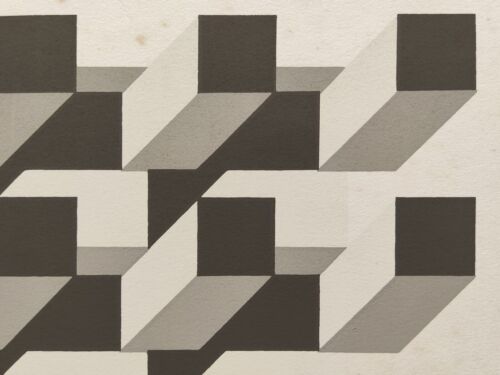 ITALO VIOLANTE SIGNED ORIGINAL LIMITED EDITION ABSTRACT BLOCK SCREEN PRINT 37/50 - Picture 12 of 22