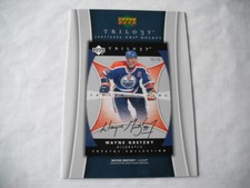 2005/2006 UPPER DECK HOCKEY TRILOGY WAYNE GRETZKY  DEALER ADVERTISING SHEET
