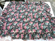 Vintage Ralph Lauren BISTRO Ruffled Standard Pillow Sham-1990's-100 Cotton