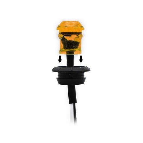 8X Amber White 6 LED Car Truck Urgent Beacon Warning Hazard Flash Strobe Light - Picture 11 of 13