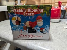 Bubble Blowing Santa Machine Funny Fart Bubbl...