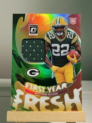 2025 Donruss Optic Matthew Golden Neon Green (RAW)