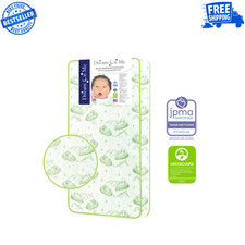 Dream On Me Twilight Spring Crib and Toddler Bed Mattress, Green