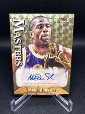 Marketplace image: Magic Johnson 2024/25 Topps Finest Basketball Masters Superfractor Auto 1/1