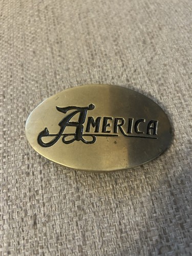 Amerika Messing Gürtelschnalle