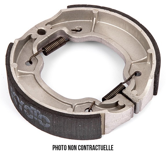 Mâchoires de frein Ø128,5 mm L 28 mm tambour de scooter 50cc et 125cc