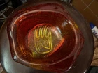 Blenko Glass “Bear Claw”  Early Don Shepherd Pre Blenko - Gorgeous Piece!!