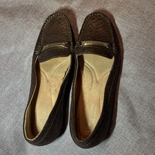 Naturalizer N5 Comfort Loafers Bronze Metallic