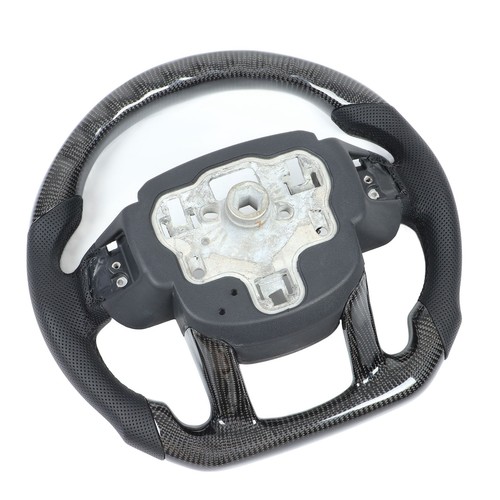LED Shift Lights Carbon Fiber Steering Wheel For Spor SLS - Picture 7 of 24