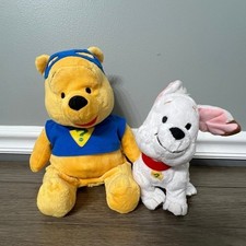 Disney Winnie the Pooh Superhero & Buster Dog Plush Set My Friends Tigger & Pooh