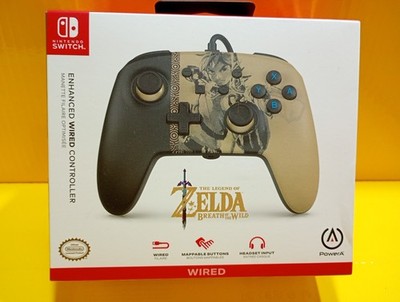 Nintendo Switch, Zelda Breath of the Wild ,Enhanced Wired Controller,A Power