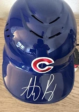 Anthony Rizzo Signed Cubs Authentic Rawlings Batting Helmet w/ Fanatics COA