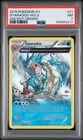 2015 POKEMON XY ANCIENT ORIGINS #21 GYARADOS-HOLO PSA 7