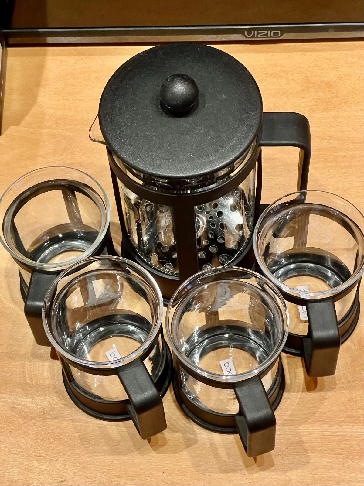 Bodum Bistro French Press Set 4 Glass Mugs Carsten Jørgensen Swiss New Genuine
Opens in a new window